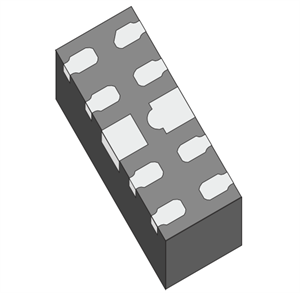 ST意法HSP051-4M10高速線路的4線ESD保護的介紹、參數和應用說明