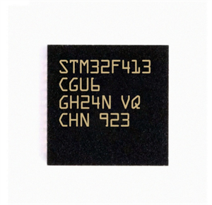 意法半導體STM32F413CGU6微控制器的工作原理、參數、應用及封裝引腳圖